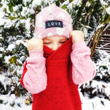 "Winter-Hoodie/Winter-Kleid" ein Schnittmuster in den Größen  80-170