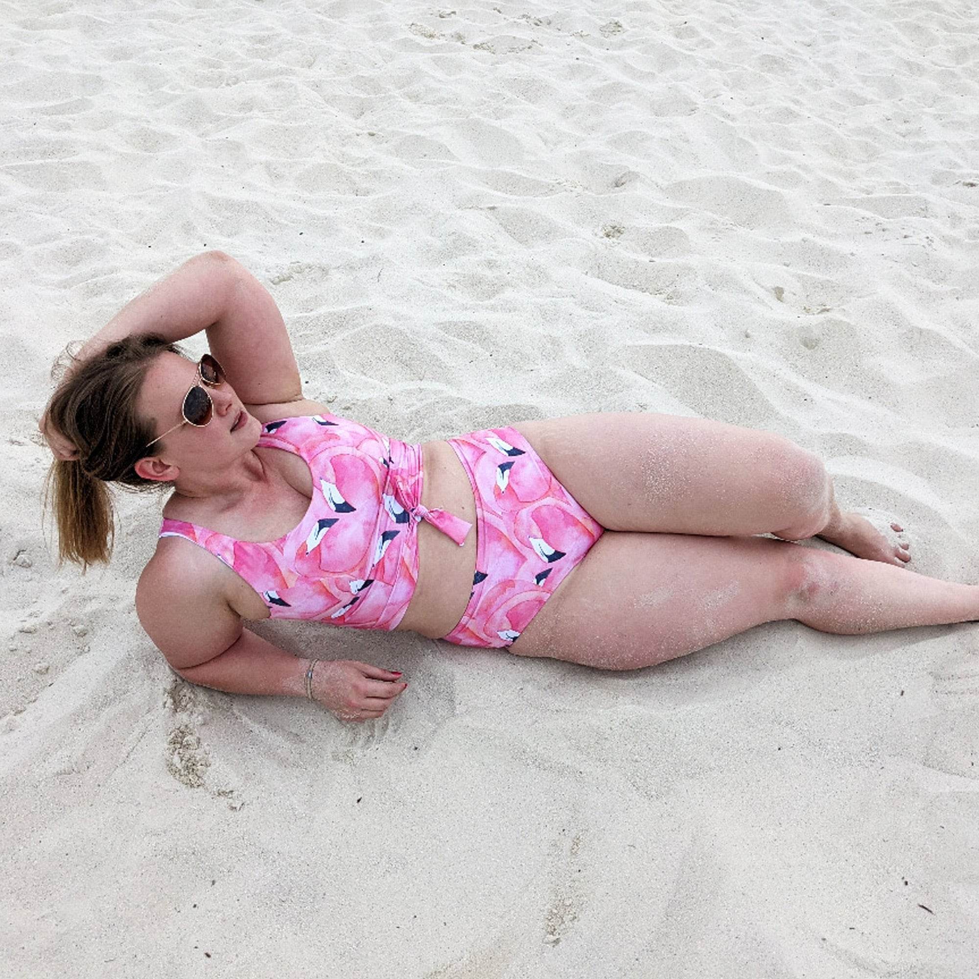 Schnittmuster LAVANDOU- Bikini mit Varianten Gr. 34-54 - Sewando