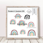 Plotterdatei Rainbow & Sunshine - Sewando