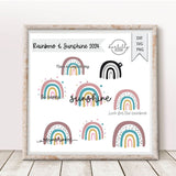 Plotterdatei Rainbow & Sunshine - Sewando