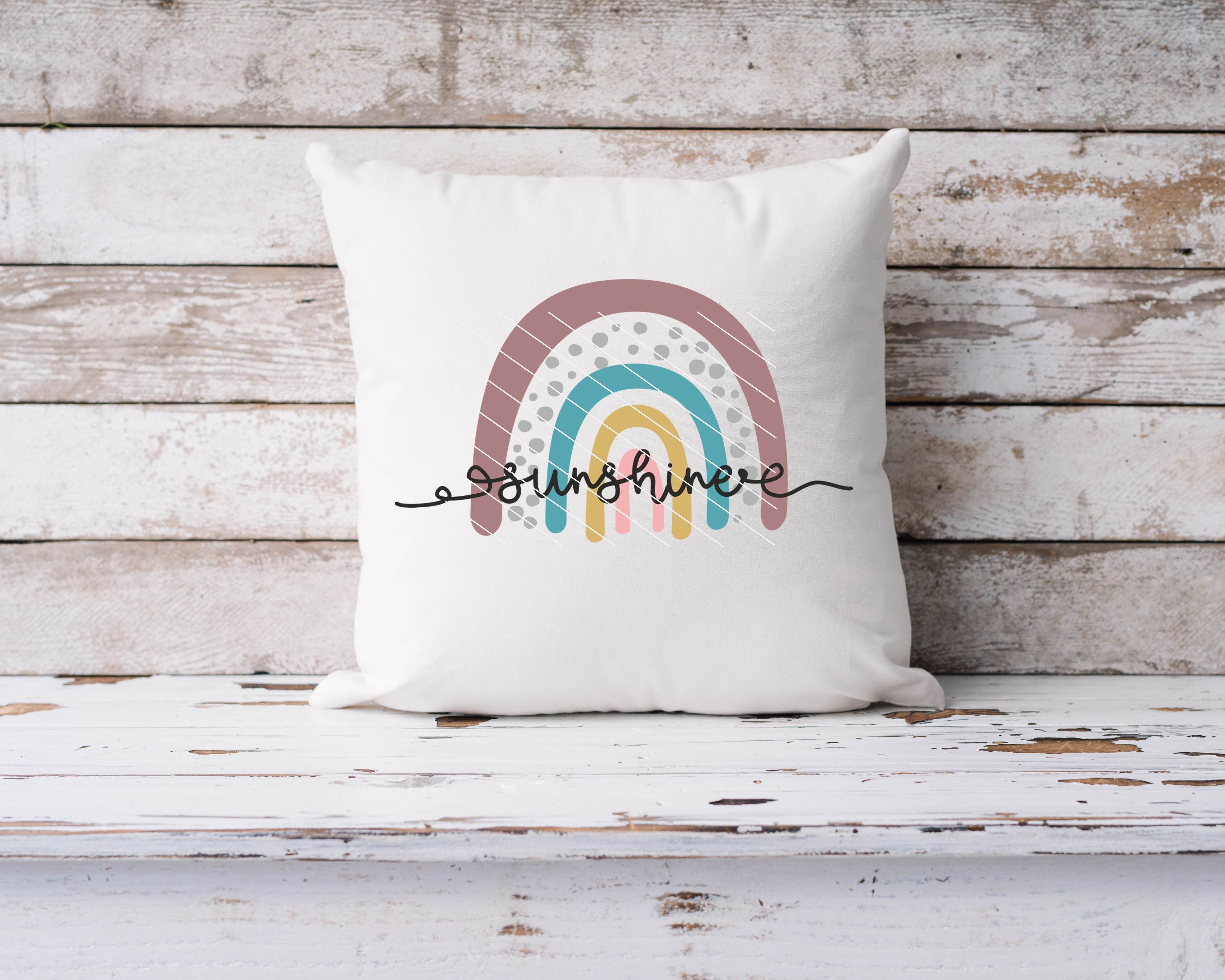 Plotterdatei Rainbow & Sunshine - Sewando