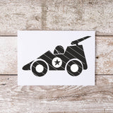 "Racing cars" Plottervorlage Plotterdatei