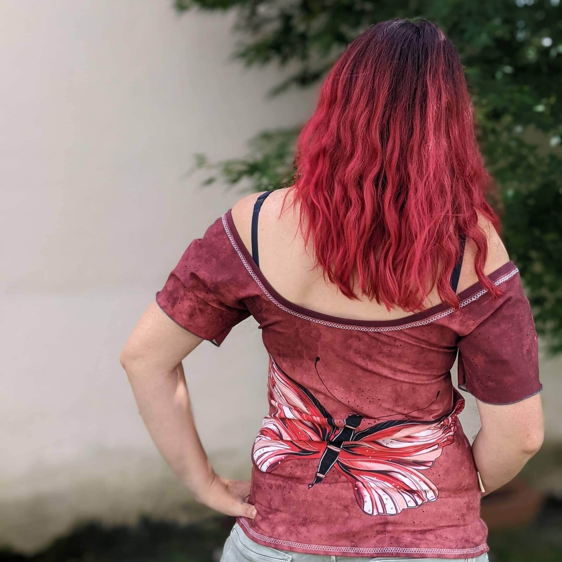 Schnittmuster Miss Sommerglück Shirt Damen Größe 32-54 - Sewando