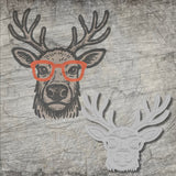 Plotter-, Laser- und 3D Druck Datei *Rentier*