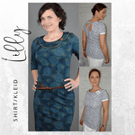 Schnittmuster Shirt Kleid LILLY Gr. XS-XXXL : - Sewando