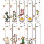 Stickdatei Herbst Etuis Stifteetui Ringbuch für einen oder zwei Kugelschreiber - Sewando