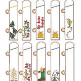 Stickdatei Herbst Etuis Stifteetui Ringbuch für einen oder zwei Kugelschreiber - Sewando