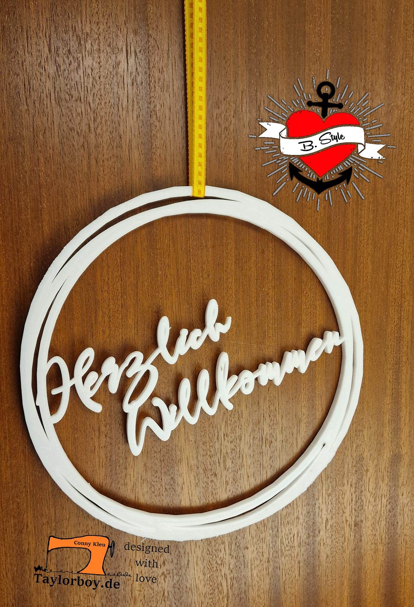 3D Druckdatei *Ringe* Laserdatei, Plotterdatei Set - Sewando
