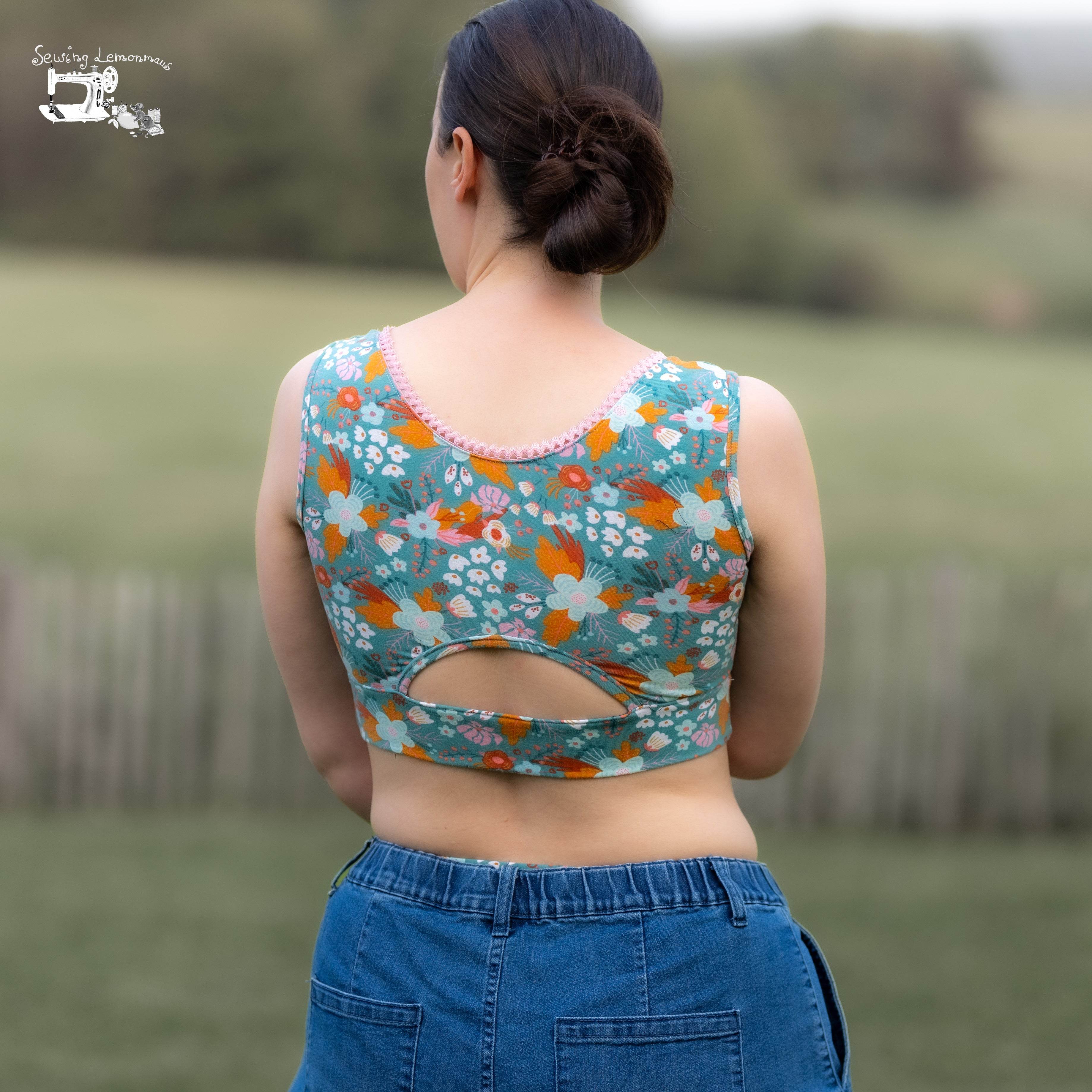 Schnittmuster Bustier/Bikini Top Rinta Größen 32-60 - Sewando