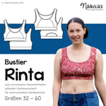 Schnittmuster Bustier/Bikini Top Rinta Größen 32-60 - Sewando