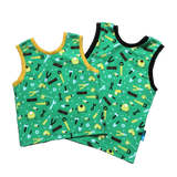 Schnittmuster timtom No.22 Tanktop mit vorne-wie-hinten-Ausschnitt Gr. 80-152 - Sewando