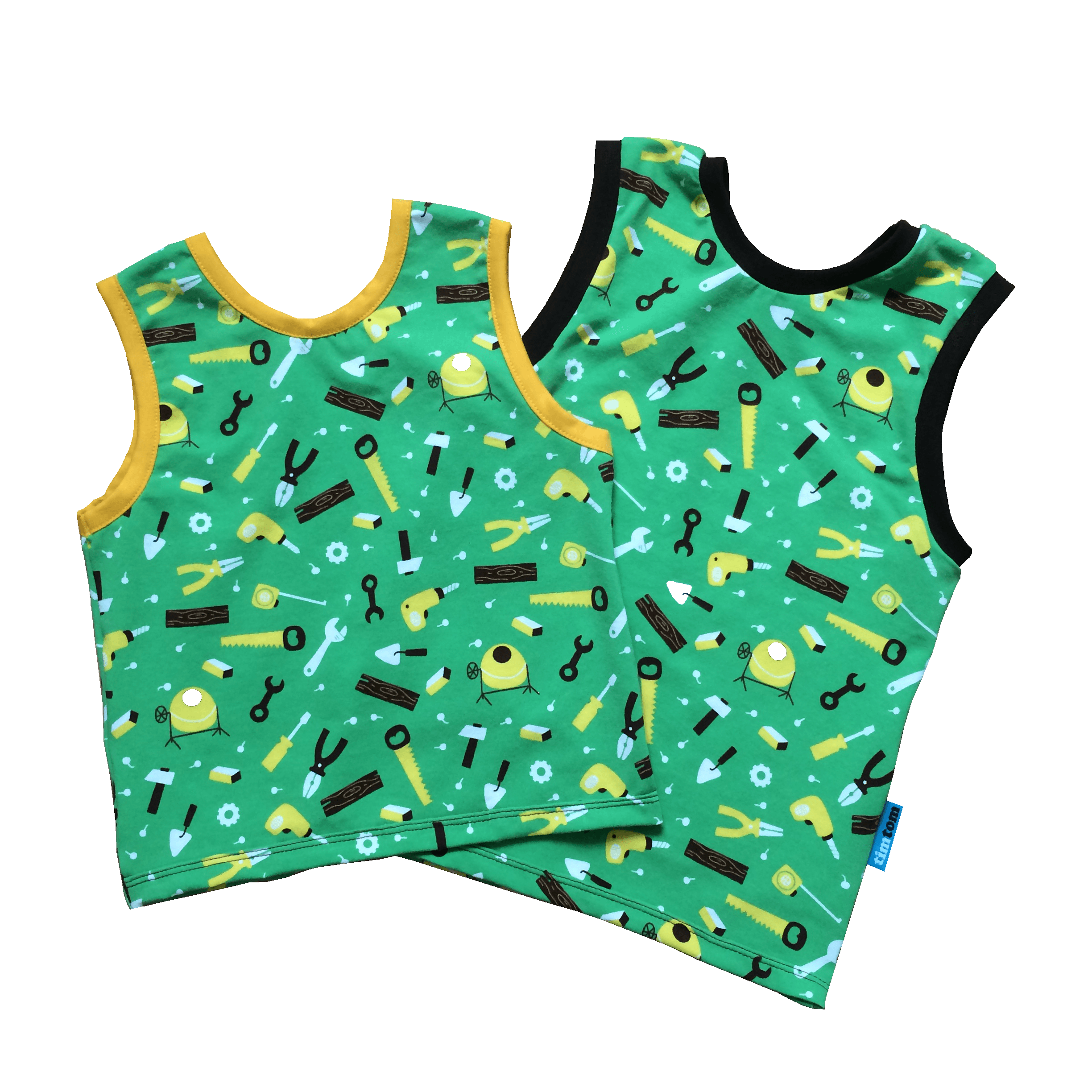Schnittmuster timtom No.22 Tanktop mit vorne-wie-hinten-Ausschnitt Gr. 80-152 - Sewando