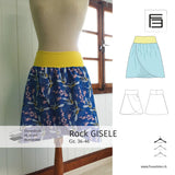 Schnittmuster Rock GISELLE Gr. 36-46