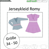 Schnittmuster Romy – Wickelkleid & Wickelshirt mit Empire-Taille Gr. 34-50 / BU 80-116 - Sewando