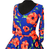 Ronja Sweatkleid/Jerseykleid elastisch- A4/A0 Digitales Schnittmuster & Bildnähanleitung PDF Datei Gr. 34-52 E-Book