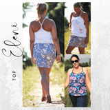 Schnittmuster Top ELENI Gr. XS-XL : - Sewando