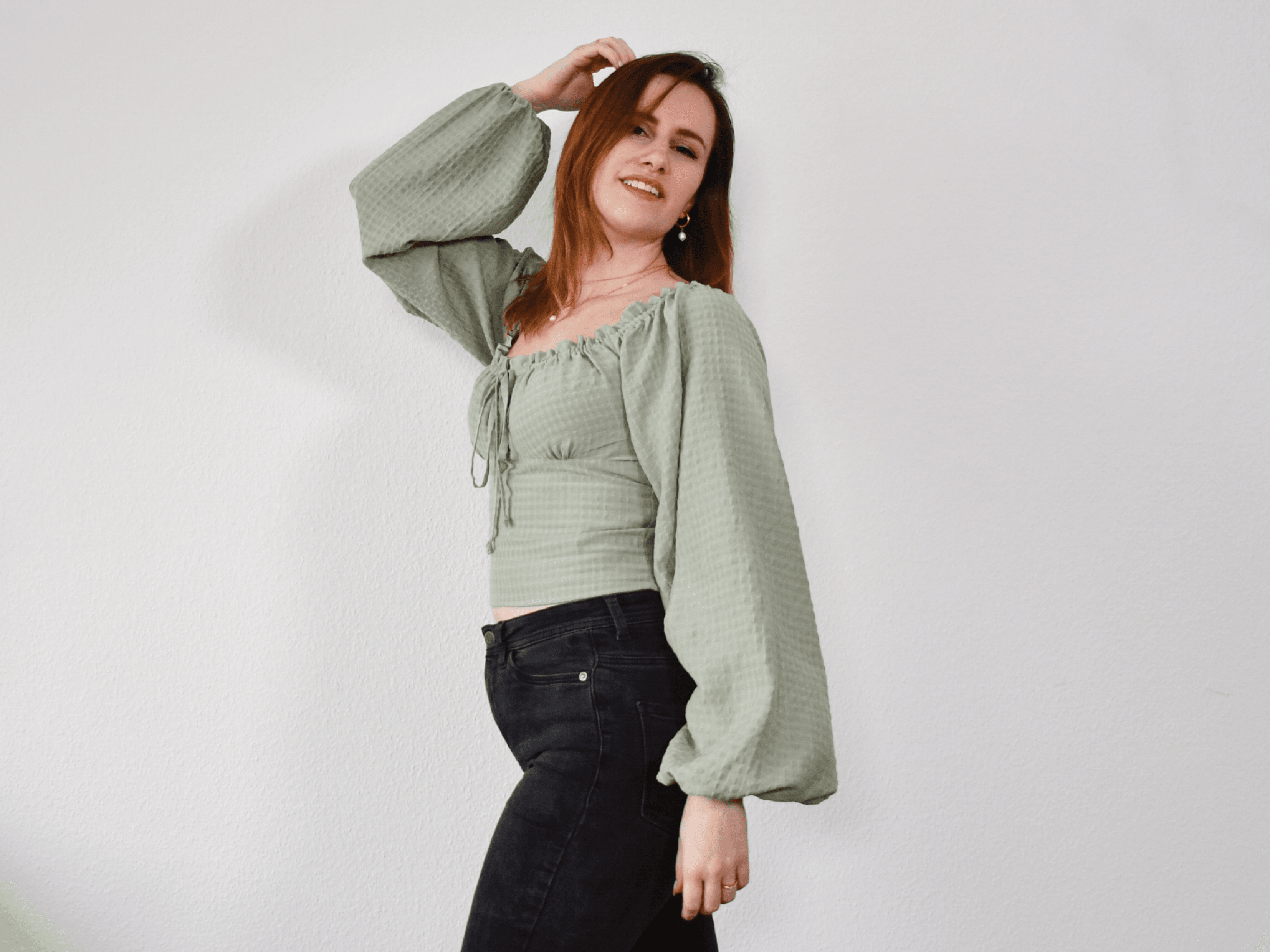 Bluse mit Rüschen - Bolivia - Schnittmuster - Gr. 32-48 - Sewando