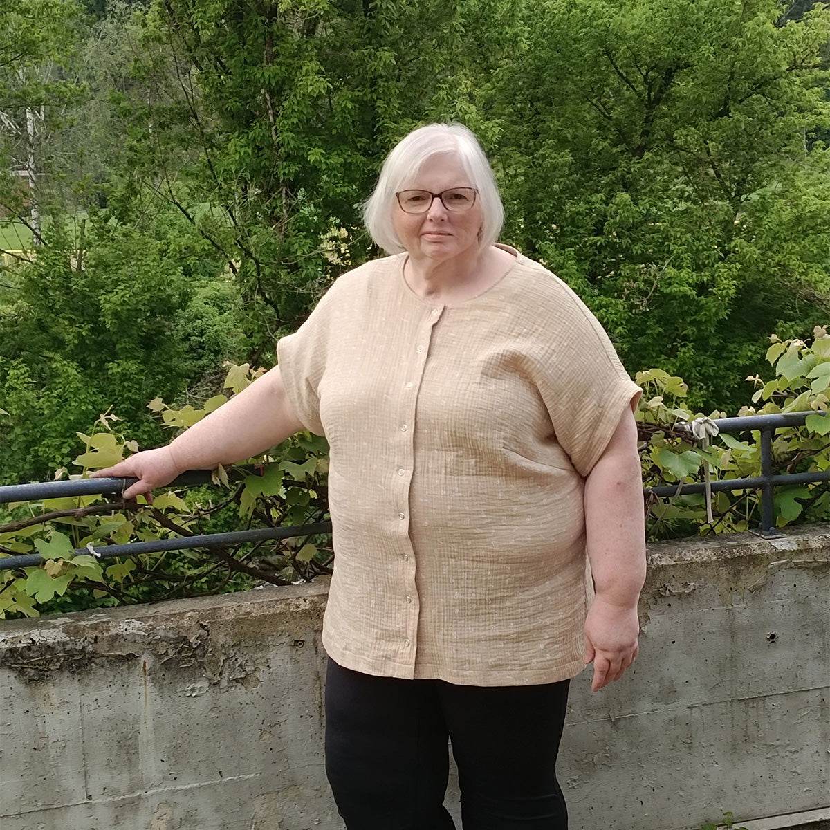 Schnittmuster Baukasten Tanska, Größen 32 - 60, Jumpsuit, Bluse, Hose - Sewando