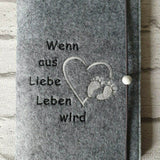Stickdatei Babyfüsse im Herz Baby Füsse Set 406 - Sewando