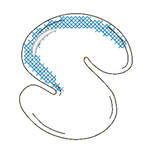 Stickdatei - BUBBLE Alphabet A-Z - Sewando