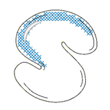 Stickdatei - BUBBLE Alphabet A-Z - Sewando