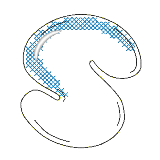 Stickdatei - BUBBLE Alphabet A-Z - Sewando