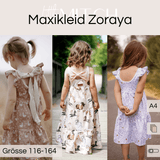 Schnittmuster Maxikleid Zoraya Maxi Gr. 115-164 - Sewando