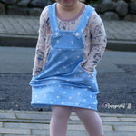 Happy Luzie - Gr 86-152 - Latzkleid Schnittmuster - Sewando