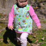 Schnittmuster timtom No.33 Shirt mit Vokuhila-Saum und optionalen Strick- oder Häkeldetails Gr.86-128 - Sewando