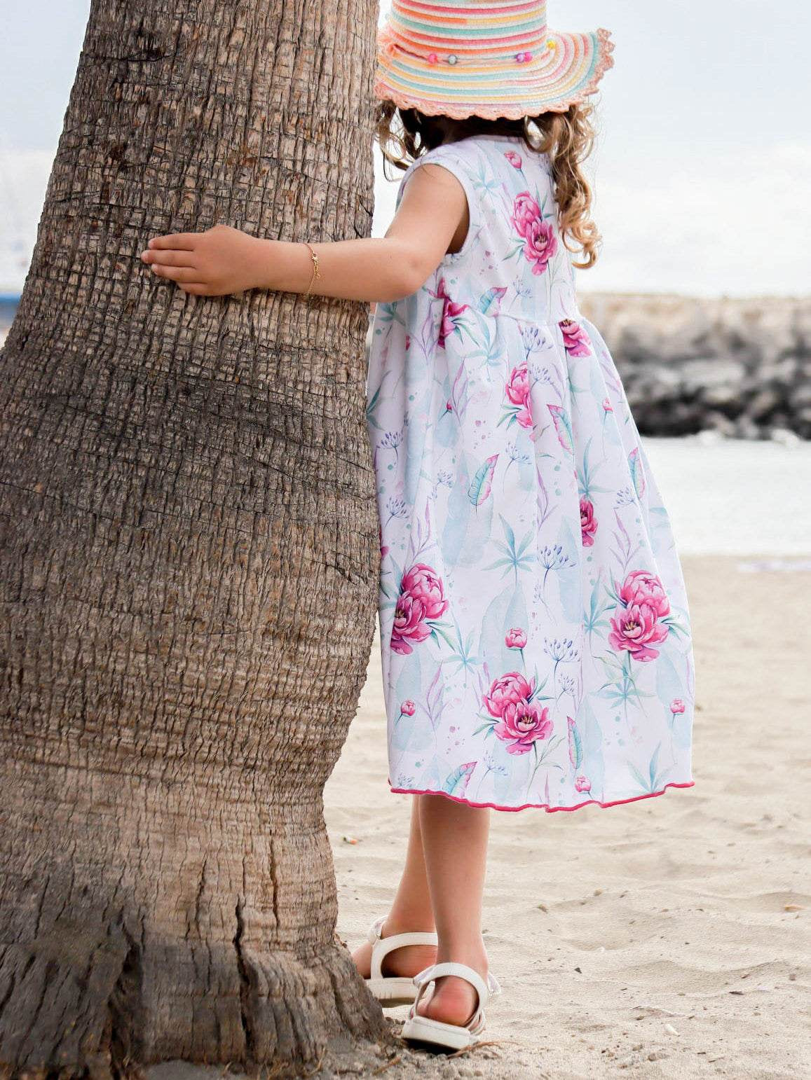 Strandkleid Felina, Schnittmuster Grösse 50-152 - Sewando