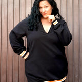 Schnittmuster+Nähanleitung "PULLOVERKLEID" Gr. 38 - 60 | BU 110-151 :