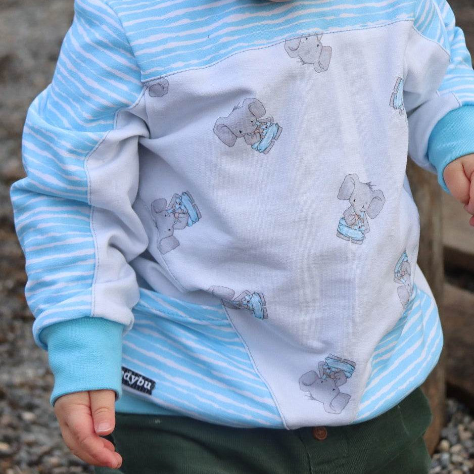Mini Schwiiz-Hoodie, Schnittmuster Grösse 50-92 - Sewando