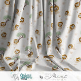 Stoffdesign - Safari Buddies - Löwe hellbeige - nicht exkusiv - Sewando
