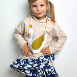 Schnittmuster "Shabby Asymmetrie Hoodie Kids" Gr. 74 - 164