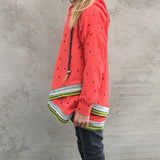 Schnittmuster "Shabby Asymmetrie Hoodie Kids" Gr. 74 - 164