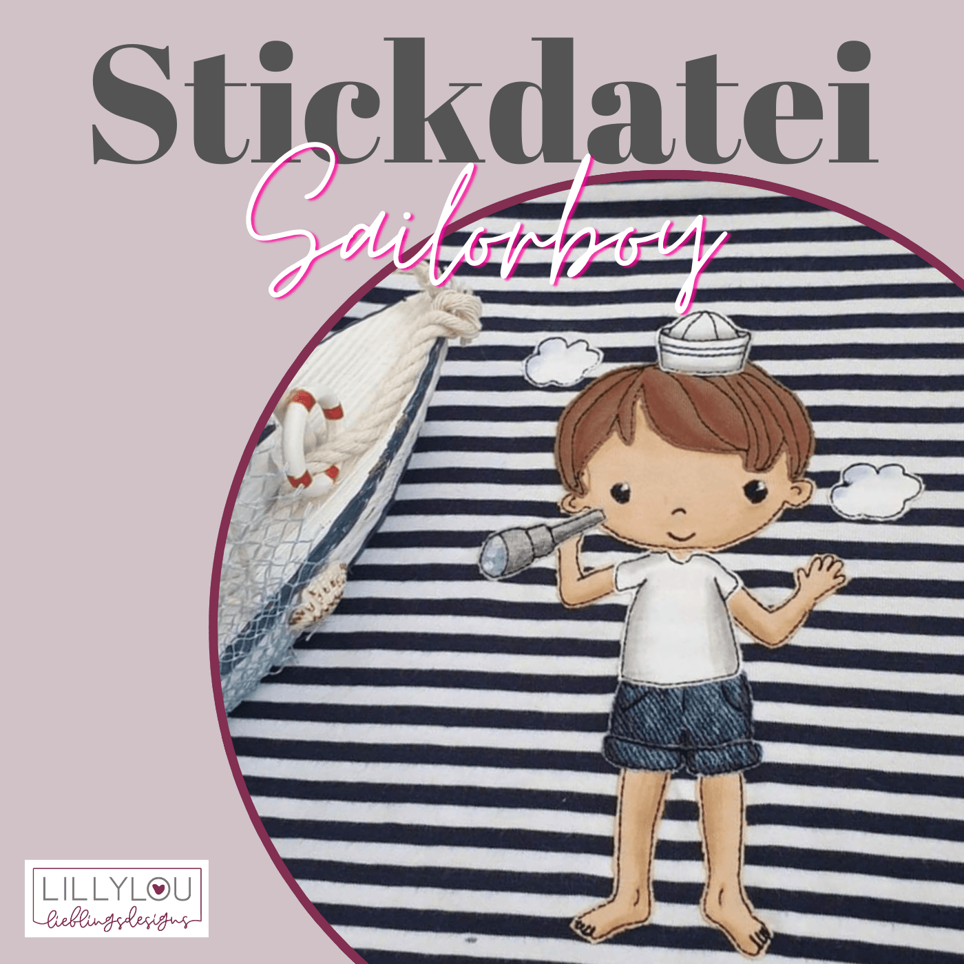 Stickdatei - Sailorboy - Sewando