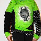 Panel-Hoodie, Schnittmuster Grösse 74-164 - Sewando