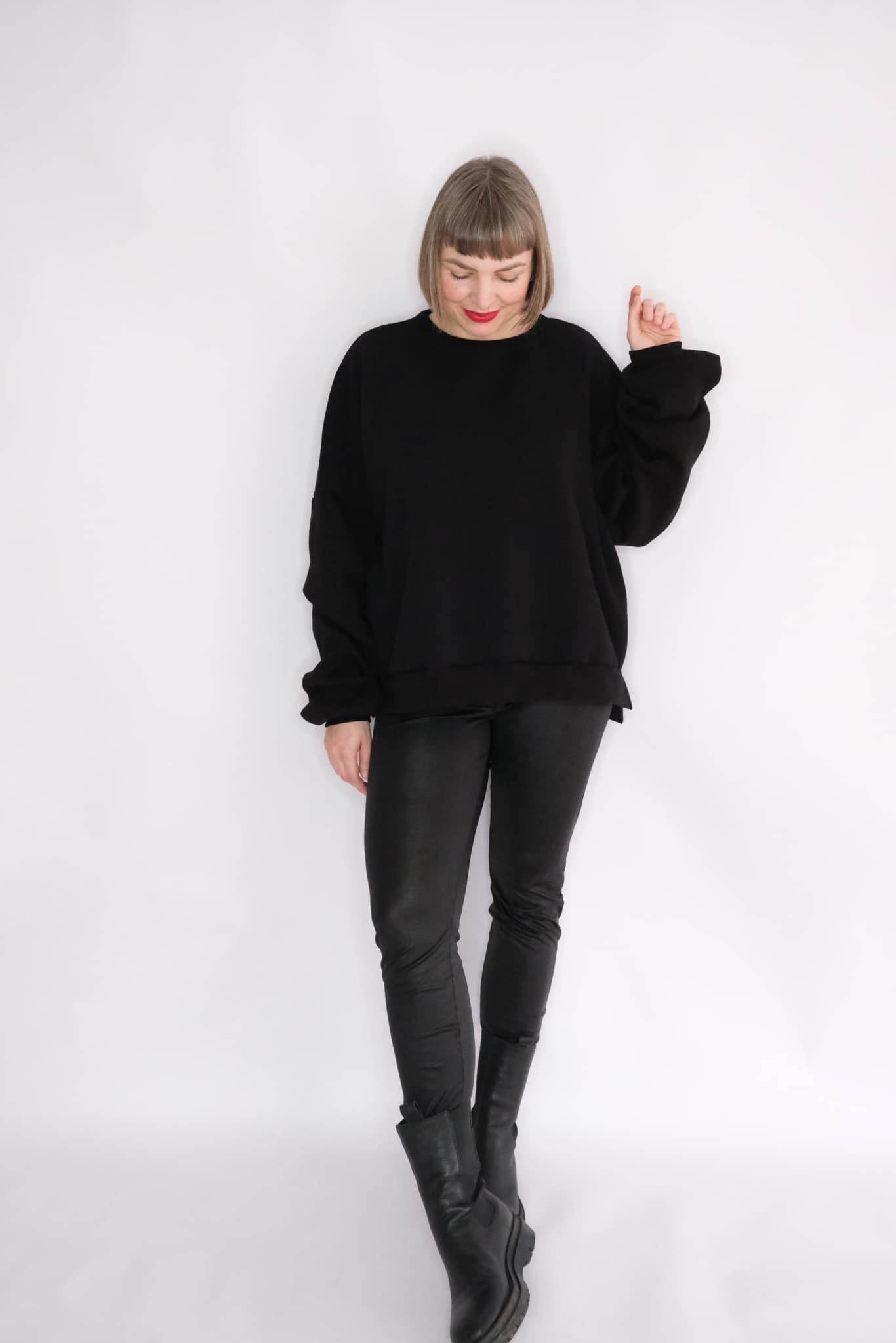 Schnittmuster Sweater Stor Gr. 32-50 - Sewando
