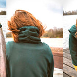 CESANA: COOLE SWEATJACKE MIT FALTEN KRAGEN: EBOOK 92-158 SCHNITTMUSTER - Sewando