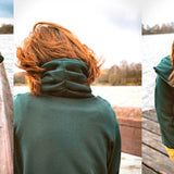 CESANA: COOLE SWEATJACKE MIT FALTEN KRAGEN: EBOOK 92-158 SCHNITTMUSTER - Sewando