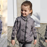 CESANA: COOLE SWEATJACKE MIT FALTEN KRAGEN: EBOOK 92-158 SCHNITTMUSTER - Sewando