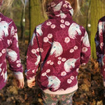 CESANA: COOLE SWEATJACKE MIT FALTEN KRAGEN: EBOOK 92-158 SCHNITTMUSTER - Sewando