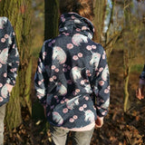 CESANA: COOLE SWEATJACKE MIT FALTEN KRAGEN: EBOOK 92-158 SCHNITTMUSTER - Sewando