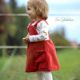 Schnittmuster Main BibSkirt - Latzkleid / Latzrock - 68-164 + Gratis MatchingShirt - Sewando