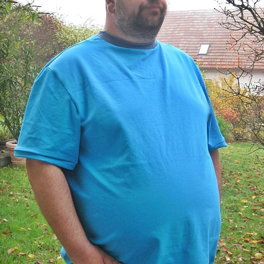 T-Shirt MICHA Schnittmuster+Nähanleitung Gr. 4-10XL | BU 132-158 cm : - Sewando
