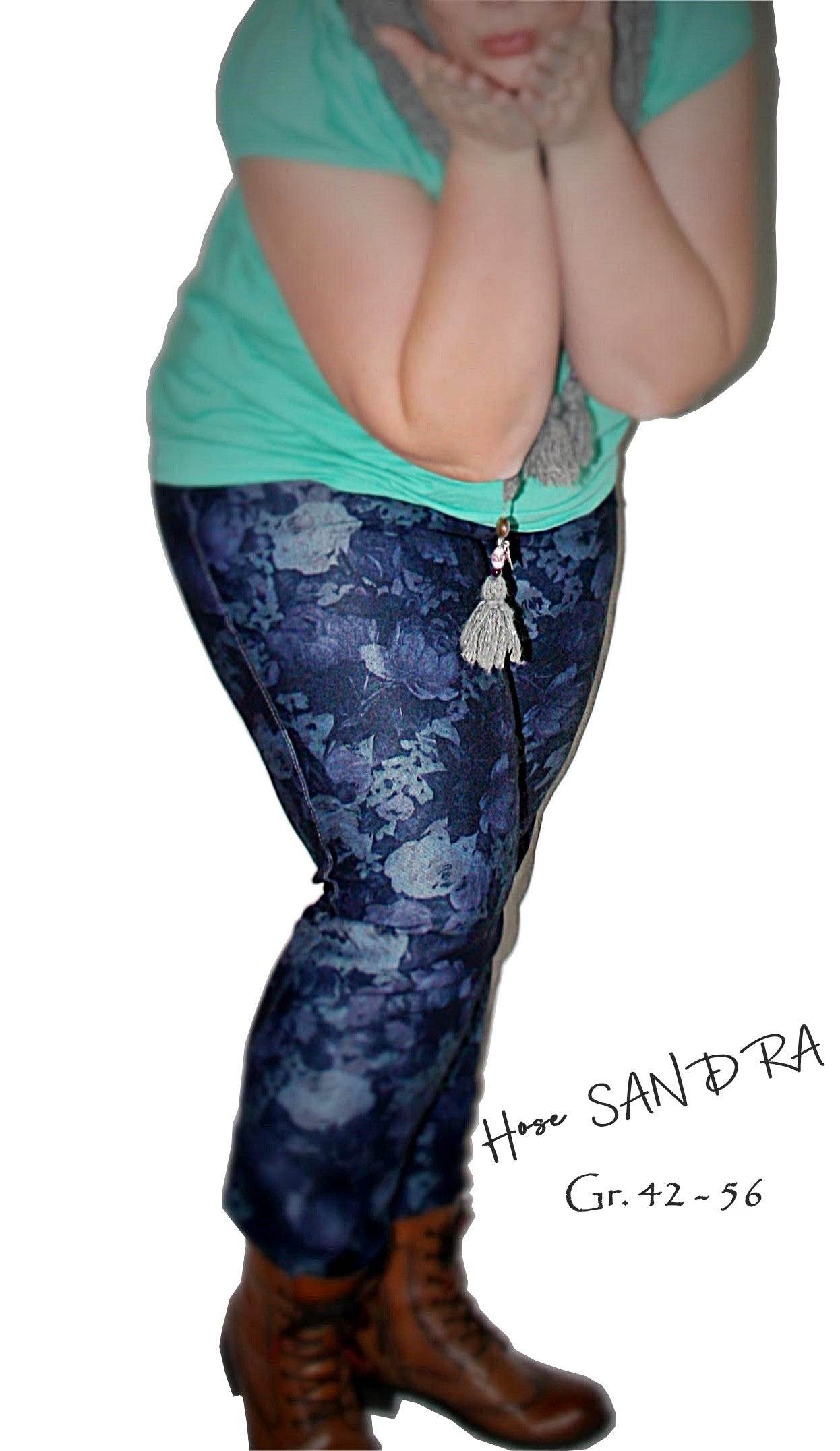 Ebook Highwaist HOSE Sandra GR. 42-56 | HU 112-141CM | FÜR Webware - Sewando
