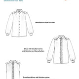 Sandy – Bluse, Add On Freebook, Schnittmuster in Gr. 34 - 52