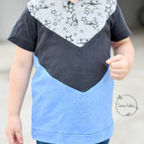 Blockshirt Benni Shirt Schnittmuster 50-170 - Sewando