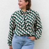 Schnittmuster Bluse Strik Gr. 32-50 - Sewando