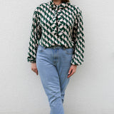 Schnittmuster Bluse Strik Gr. 32-50 - Sewando